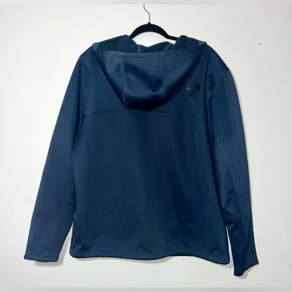 The North Face Apex Bionic Hooded Softshell Jacket Navy Mens XL